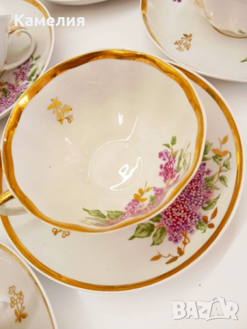 Руски порцелан , снимка 9 - Чаши - 51856220