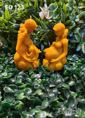 8 март: Ръчно изработени свещи от 100% натурален пчелен восък