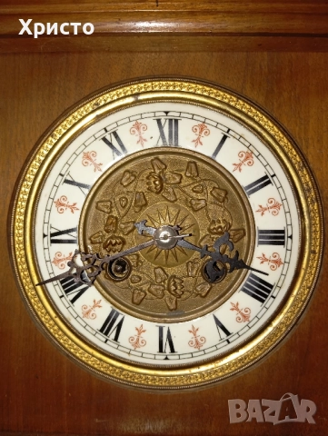 Много рядък стенен часовник., снимка 3 - Антикварни и старинни предмети - 51957116