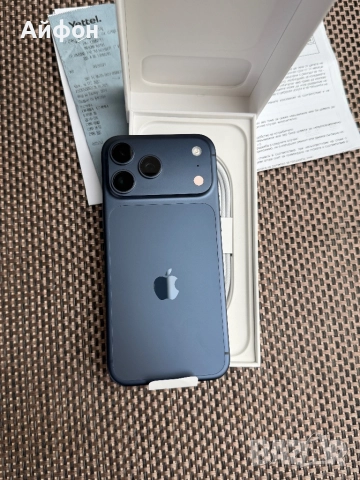 НОВ! 36М ГАР *ЛИЗИНГ* iPhone 17 Pro Max 256Gb Deep Blue, снимка 3 - Apple iPhone - 52375644