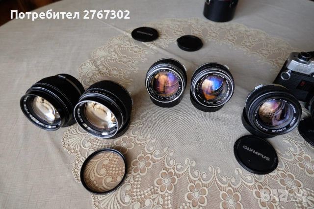 Olympus Zuiko manual Lenses, снимка 8 - Обективи и филтри - 53417407