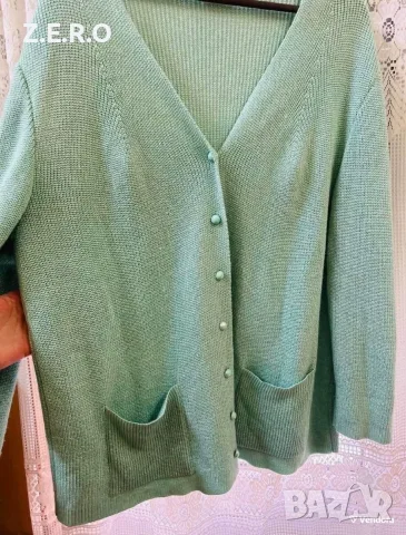 Макси немска блуза жилетка, зелена, XL-XXL, снимка 4 - Блузи с дълъг ръкав и пуловери - 56118318