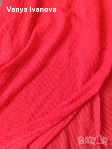 H&M дълга червена рокля за повод, снимка 8 - Рокли - 51089344