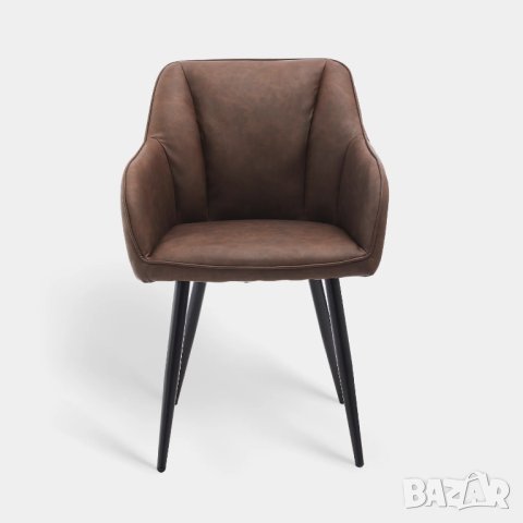 ПРОМОЦИЯ Висококачествени трапезни столове тип кресло C-U-DC-A0323BR , снимка 5 - Столове - 42394641