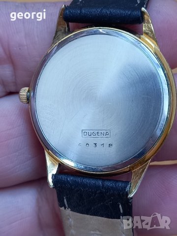Позлатен часовник Dugena calendar tropica, снимка 7 - Мъжки - 44192394