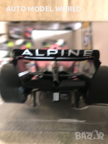Нова метална колекционерска количка FORMULA 1 ALPINE F1 TEAM 1:18, снимка 5 - Колекции - 41364639