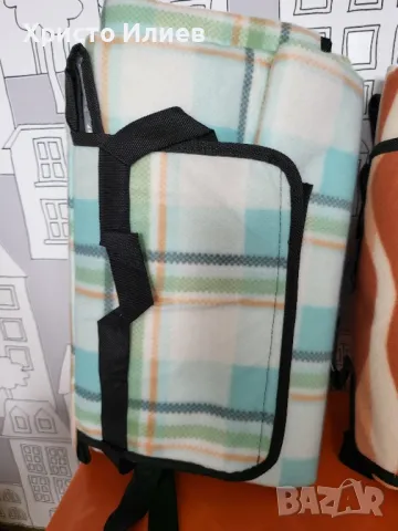 Одеяло за пикник 135см х 175см Сгъваемо с дръжка Постелка 3 цвята, снимка 5 - Къмпинг мебели - 47786937