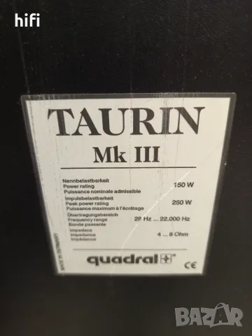 Четирилентови тонколони Quadral Taurin MK3, снимка 4 - Тонколони - 56331849