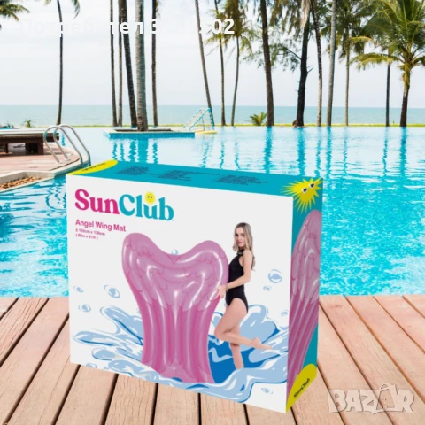 Надуваем дюшек "Ангелски крила", снимка 6 - Надуваеми играчки - 50927933