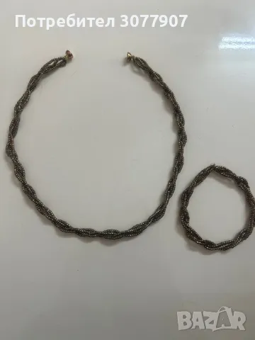 💫 Ръчно изработено колие  стил и значение в едно, снимка 4 - Колиета, медальони, синджири - 50322535