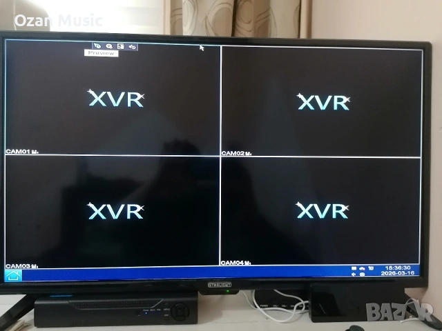 4 канален DVR CCTV, снимка 10 - Комплекти за видеонаблюдение - 53860880