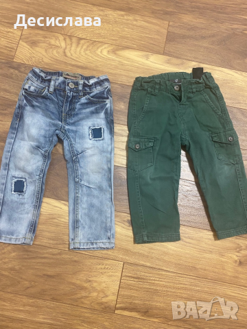 Детски дънки 80 см, снимка 2 - Детски панталони и дънки - 36478335