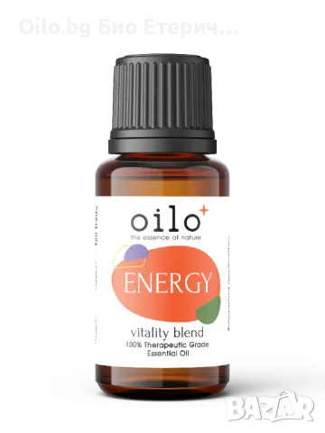 Oilo БИО Етерични масла - Бленд Енергия - Energy oil 5 мл.