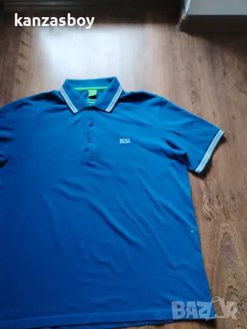 hugo boss green - страхотна мъжка тениска 2XL, снимка 6 - Тениски - 49731697