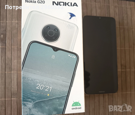 Смартфон Nokia G20,64gb, снимка 3 - Nokia - 53781042