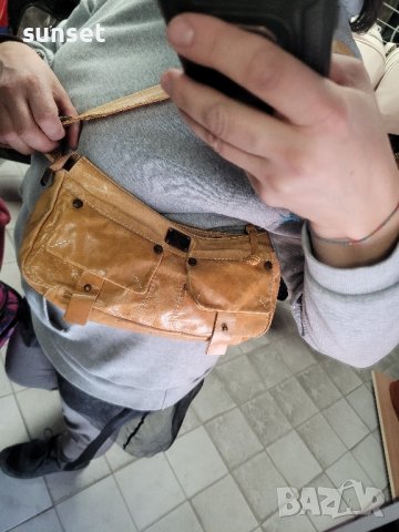 DOLCE & GABBANA винтидж  мини чанта естествена кожа , снимка 6 - Чанти - 44178302
