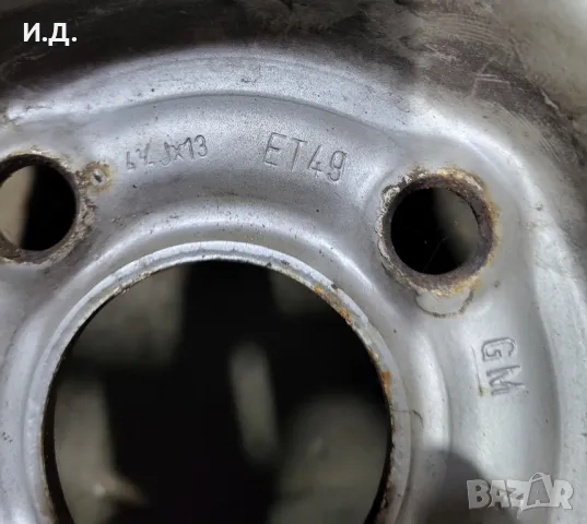 4 Джанти Опел 13 цола-60 лева, снимка 3 - Гуми и джанти - 49787516