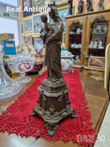 Чудесна много красива антикварна френска фигура статуетка пластика , снимка 4 - Антикварни и старинни предмети - 42245496