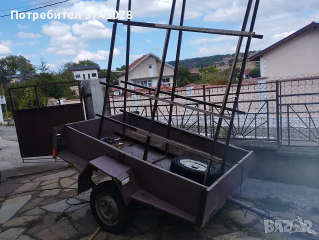 Продавам ремарке с пирамида с регистрация, снимка 5 - Ремаркета - 56318979