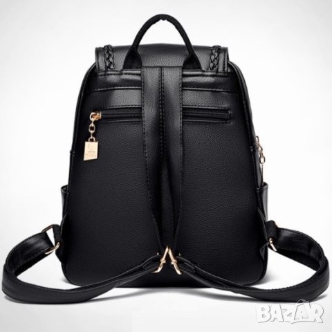 Дамска раница Hera Black, снимка 9 - Раници - 41478973