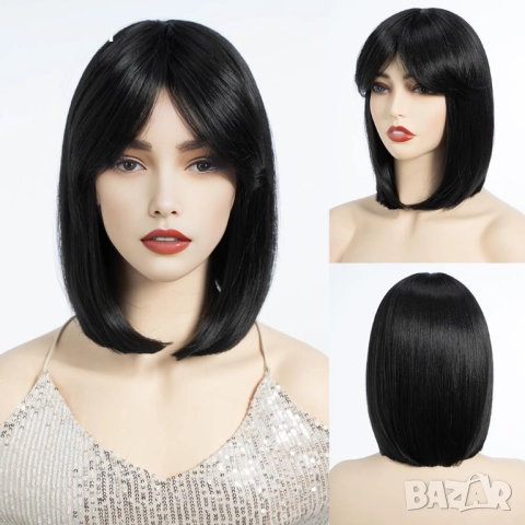 Комплект от 5 перуки – синтетични, термоустойчиви