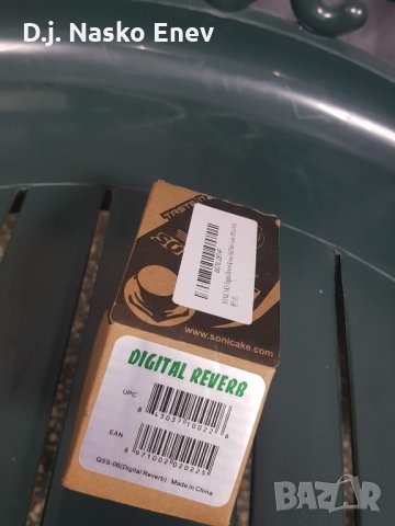 SONICAKE Digital Reverb Room Hall Plate Guitar Effects Pedal - Реверб педал за ел китара /НОВ/, снимка 10 - Китари - 35978475