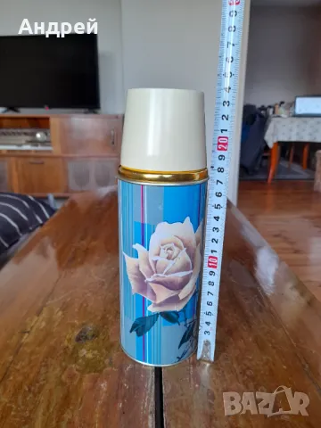 Стар термос #17, снимка 2 - Термоси - 48167437