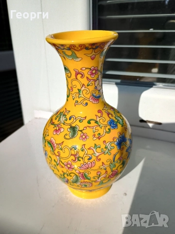 Керамична ваза-29, снимка 5 - Антикварни и старинни предмети - 52689014