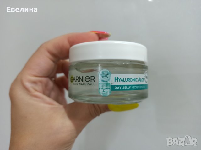 Нов! Намален! Крем за лице Хидратиращ гел Garnier Hyaluronic Aloe, снимка 7 - Козметика за лице - 41818373