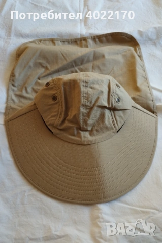 Голяма слънцезащитна шапка с UV защита - чисто нова , внос от Англия, снимка 5 - Екипировка - 53017294