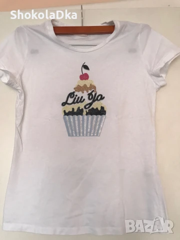 Нова тениска Liu Jo размер S, снимка 3 - Тениски - 51394248