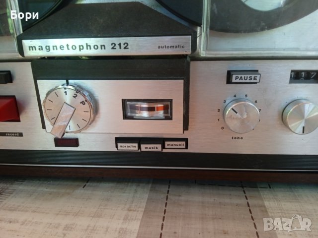 TELEFUNKEN 212 Магнетофон, снимка 4 - Декове - 41783932