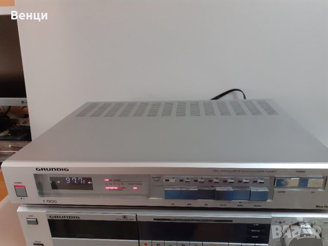 Grundig T 7200 стерео тунер, снимка 3 - Ресийвъри, усилватели, смесителни пултове - 34446079