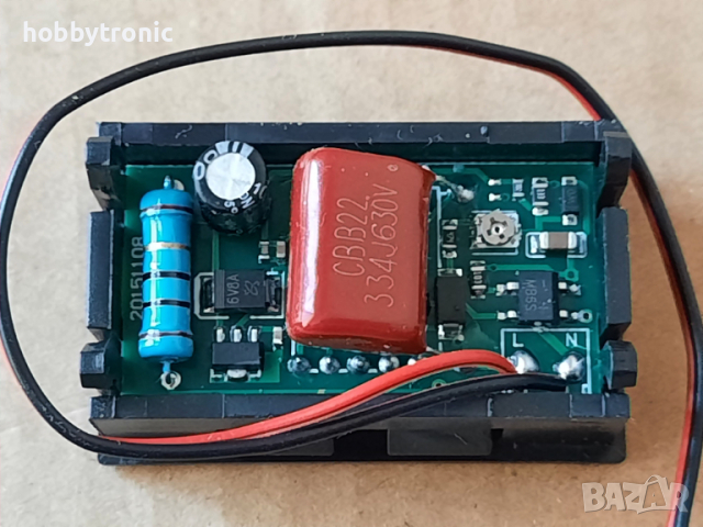 Цифрови волтметри 5-40V, 0-100V DC, 50-300V AC, снимка 4 - Друга електроника - 36217954