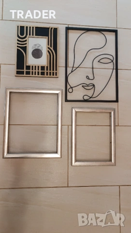 Декоративна картина в метална рамка рамка за снимки дървена  , снимка 2 - Картини - 45186275