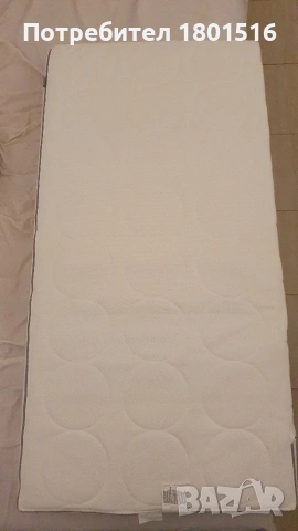 Детско дървено легло с матрак 60/120, снимка 6 - Бебешки легла и матраци - 53288861