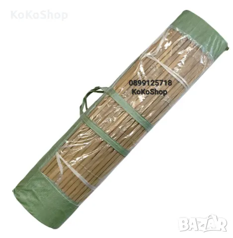 Бамбукова ограда-3х1 метра/преграда за балкон,градина,тераса, снимка 3 - Огради и мрежи - 50127334