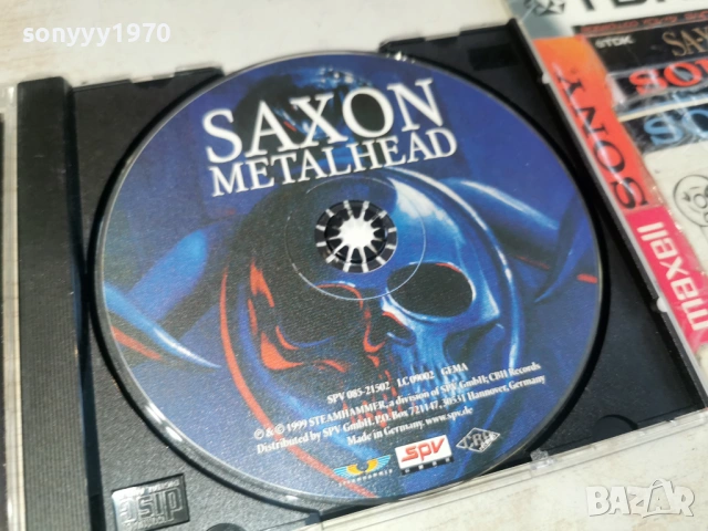 SAXON CD 0302261037, снимка 11 - CD дискове - 53334063