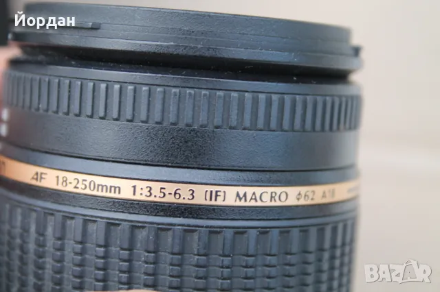 Обектив ''Tamron'' 18-250 мм Macro-F62, снимка 6 - Обективи и филтри - 48852264