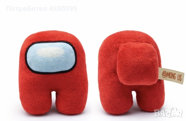 Among us | Амонг ъс, плюшена играчка за деца и домашни любимци