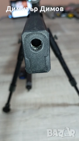 Въздушна карабина Milbro Speedmaster Tactical (12J) – Болтов затвор + Оптика + Калъф + Адаптер, снимка 2 - Въздушно оръжие - 53657797