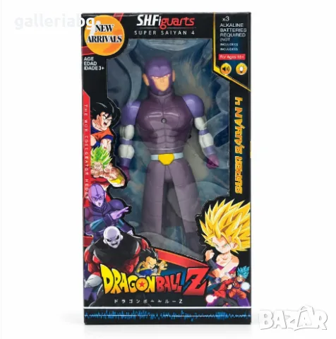 Аниме фигура Hit – Dragon Ball Super, 29 см, със светлина и звук