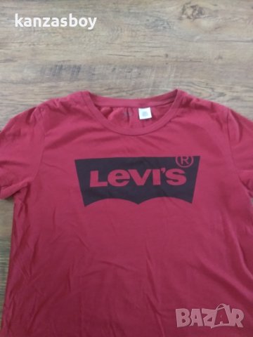 Levi's The Perfect Logo T-Shirt - страхотна дамска тениска НОВА БЕЗ ЕТИКЕТИ, снимка 6 - Тениски - 42015019