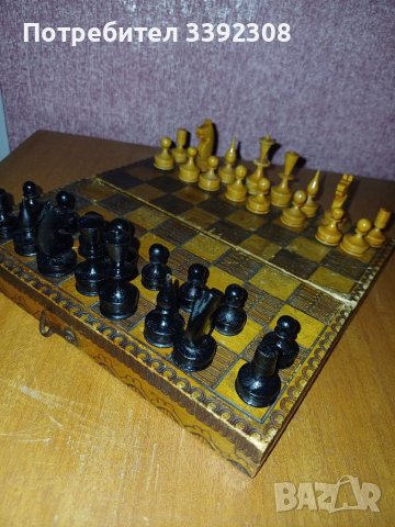 Стар Дървен Шах, снимка 2 - Шах и табла - 41288466