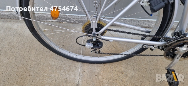 Алуминиев велосипед KETTLER колело 28", снимка 2 - Велосипеди - 53808441