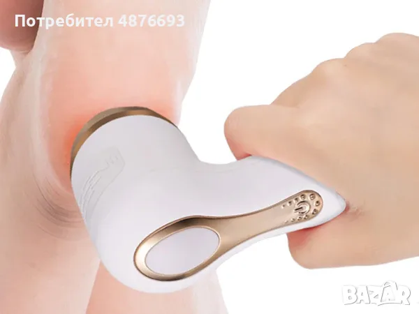 Електрическа пила за пети, безжична, USB зареждане, 2 скорости, 360° ролка, снимка 5 - Електрически пили за пети - 55849676