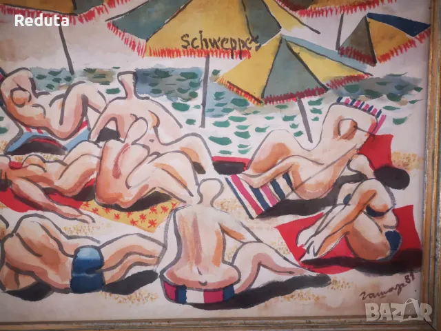 Картина на известния художник Румен Гашаров, снимка 4 - Картини - 47861154