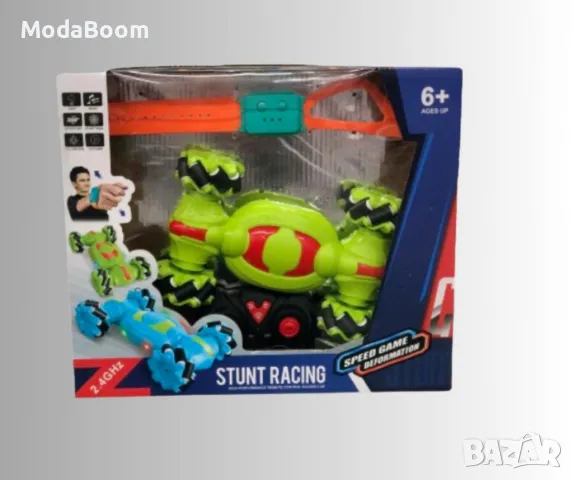 Екшън каскадна кола с дистанционно управление