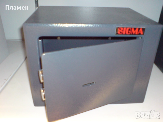 механичен трезор сейф, касa с ключ SIGMA външни размери 230х170х170м