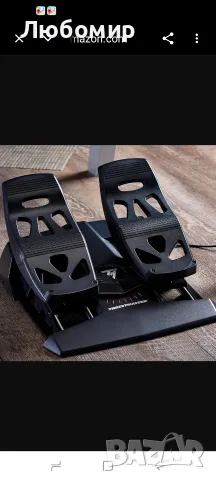 Педали за кормило Thrustmaster TFRP Precision Flight Sim - PS5, XBOX и PC , снимка 7 - Аксесоари - 55971737